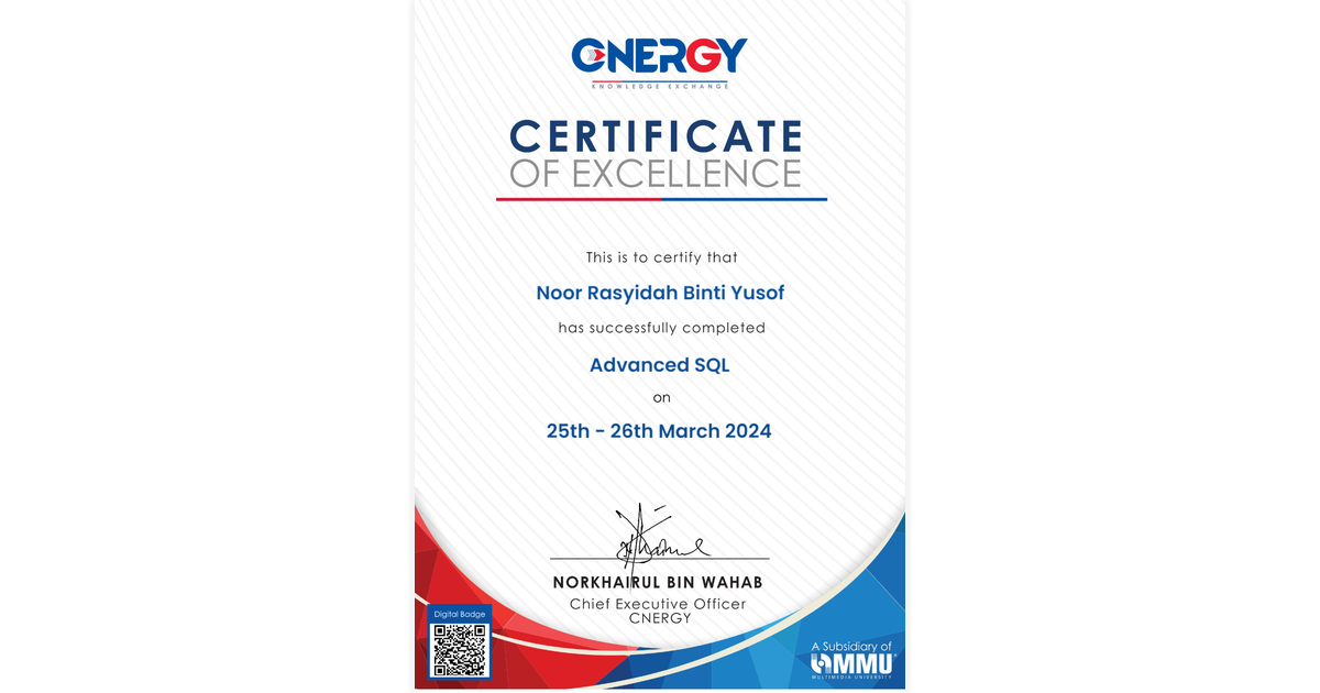 Noor rasyidah binti yusof advanced sql cnergy via hyperstack
