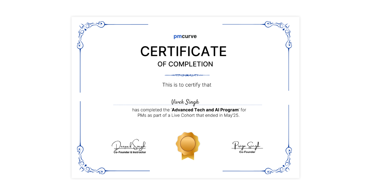 Vivek Singh | Advanced Tech and AI Program | pmcurve via Hyperstack